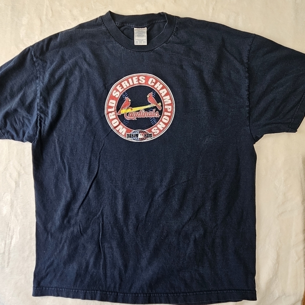 Vintage Cardinals World Series Champions 2XL T-Shirt 2006 Shirt Baseball MLB